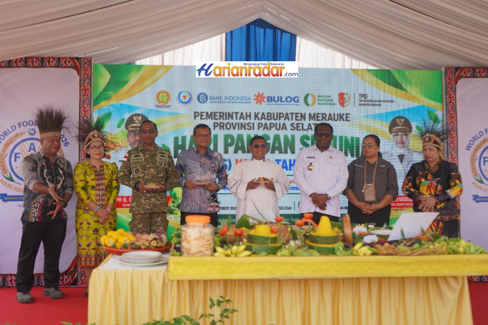 Kodaeral XI Hadir dalam Peringatan Hari Pangan Sedunia di Merauke
