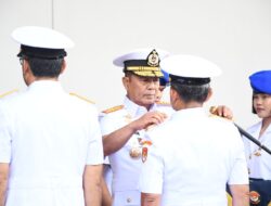 Dankodaeral XI Hadiri Sertijab Sejumlah Pejabat Strategis di Lingkungan Koarmada RI