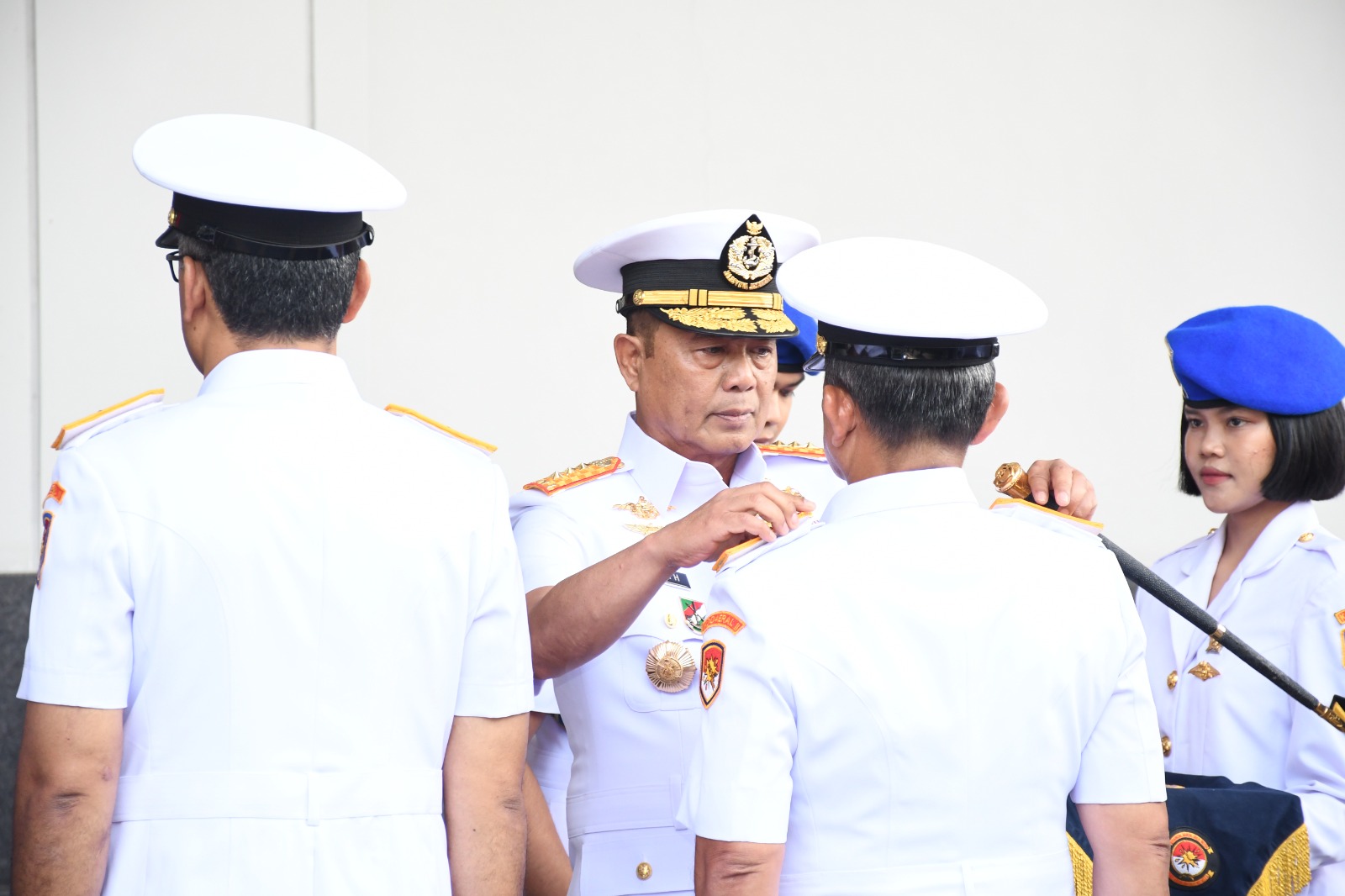 Panglima Koarmada RI, Laksamana Madya TNI Dr. Denih Hendrata, S.E., M.M.,
