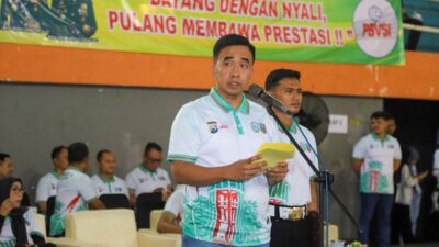 Kapolres Jombang Buka Kejurprov Bola Voli U-19 Antar Klub se-Jawa Timur