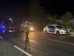 Sapu Bersih Teror Licin, Kasatlantas Polres Bangkalan AKP Febry: Bukti Nyata Lintas Instansi Guyur Jalur Garam Galis Bangkalan
