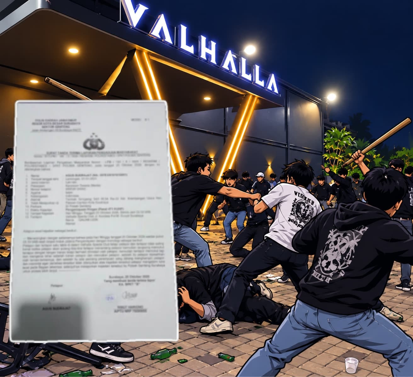 Korban Penganiayaan di Valhala Lapor Polisi