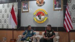 Dankodaeral XI Terima Kunjungan Kehormatan Kadilmil V-22 Jayapura, Pererat Silaturahmi dan Sinergitas