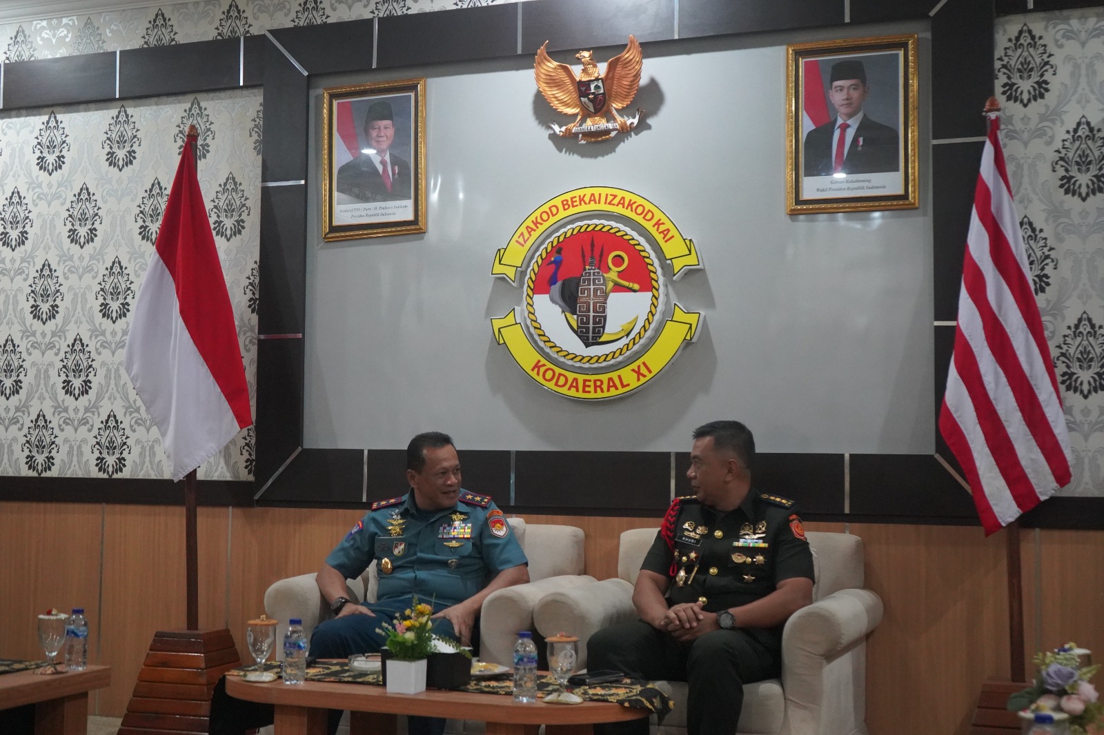 Komandan Komando Daerah TNI Angkatan Laut (Dankodaeral) XI, Laksamana Muda TNI Joko Andriyanto, S.T., M.Tr.Hanla., M.A.P.,