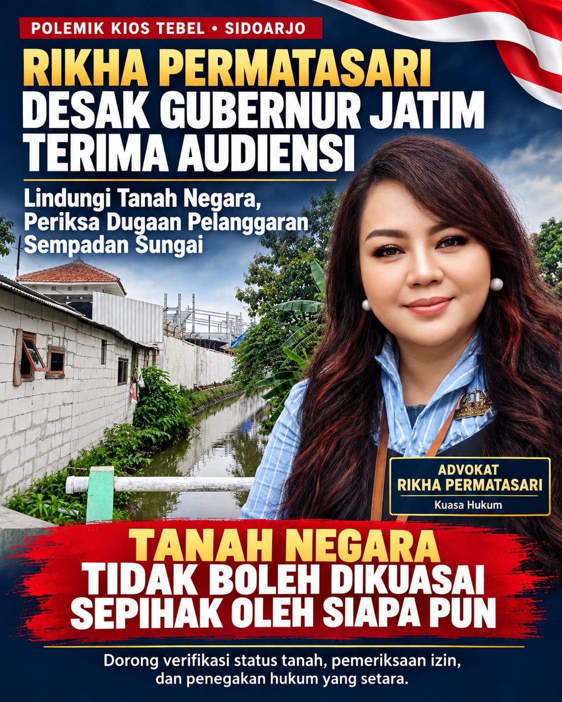 Kuasa Hukum Desak Gubernur Jawa Timur Terima Audiensi: “Tanah Negara Tidak Boleh Dikuasai Sepihak oleh Perusahaan atau Siapa Pun!”