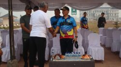 Kodaeral XI Hadiri Olahraga Bersama Kegiatan Sosial HUT Ke-2 DPR Papua Selatan