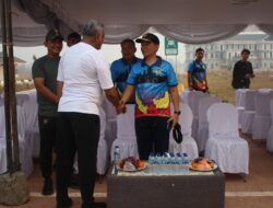 Pererat Sinergi TNI AL dan Pemerintah Daerah, Kodaeral XI Hadiri Olahraga Bersama Kegiatan Sosial HUT Ke-2 DPR Papua Selatan