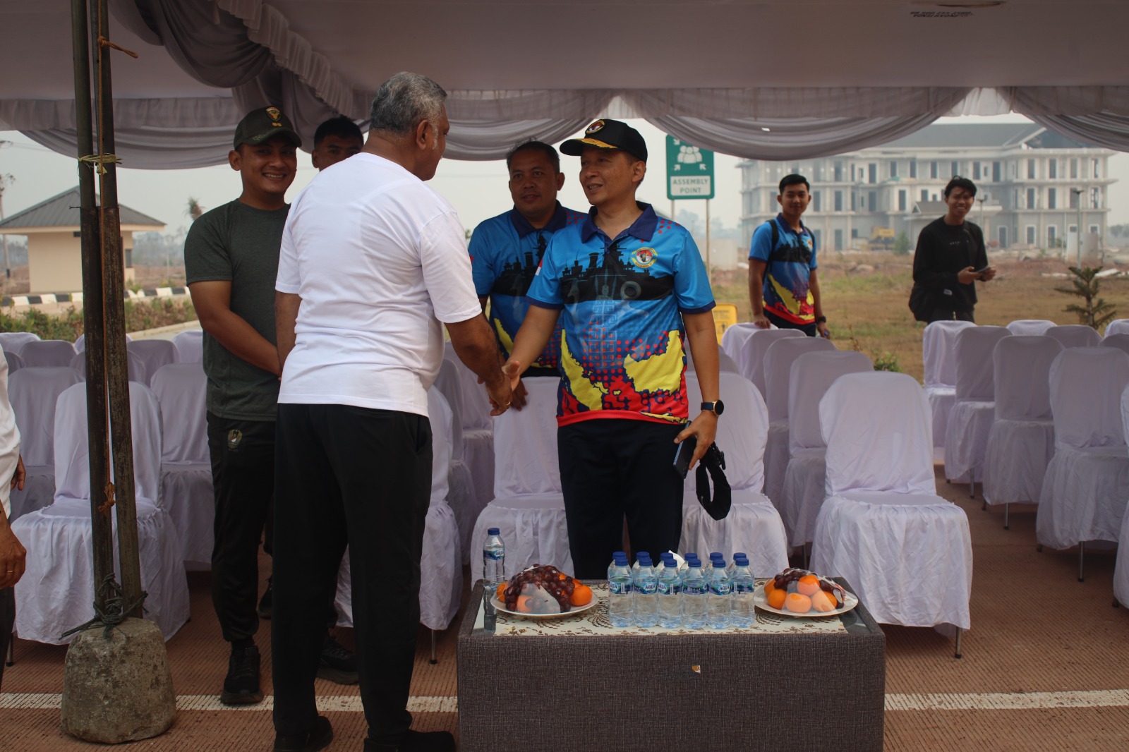 Kodaeral XI Hadiri Olahraga Bersama Kegiatan Sosial HUT Ke-2 DPR Papua Selatan