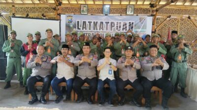 Satbinmas Polres Pasuruan Gelar Latkatpuan 2026, Tingkatkan Kesiapsiagaan dan Profesionalisme Linmas