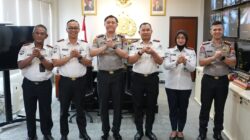 Karutan Surabaya Temui Kapolresta Sidoarjo, Perkuat Keamanan Rutan dan Lapas