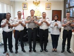 Karutan Surabaya Temui Kapolresta Sidoarjo, Perkuat Keamanan Rutan dan Lapas