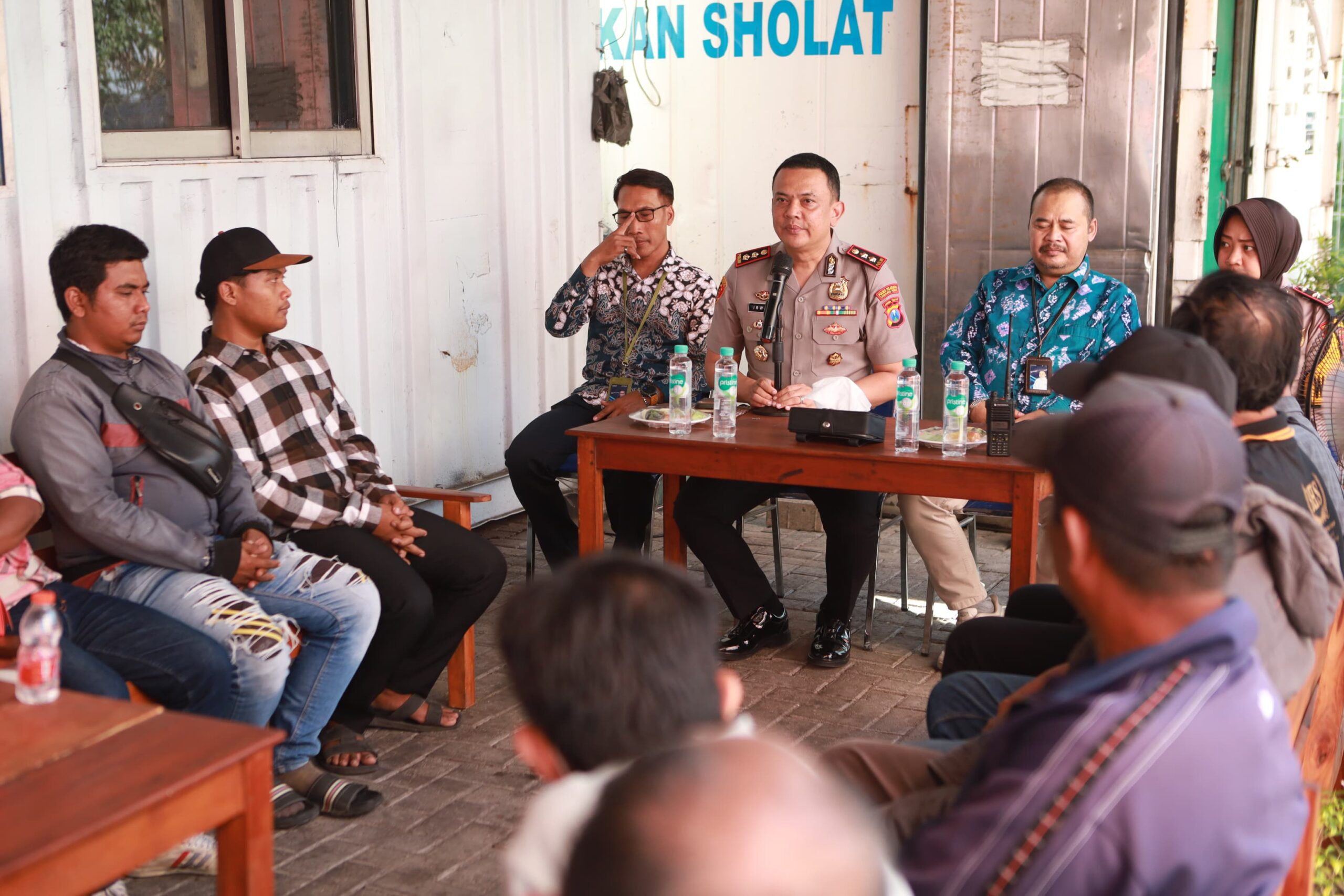 Kapolres Pelabuhan Tanjung Perak, AKBP Irwan Kurniawan AZ