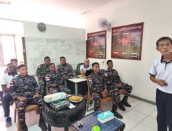 Tingkatkan Kesiapsiagaan Karhutla, Kodaeral XI Sosialisasikan SOP dan Tugas Apter/Babinpormar di Wilayah Desa Pesisir