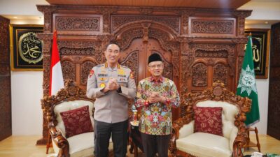 Kapolri Jenderal Polisi Suyudi Ario Seto bersama Pimpinan Pusat (PP) Muhammadiyah