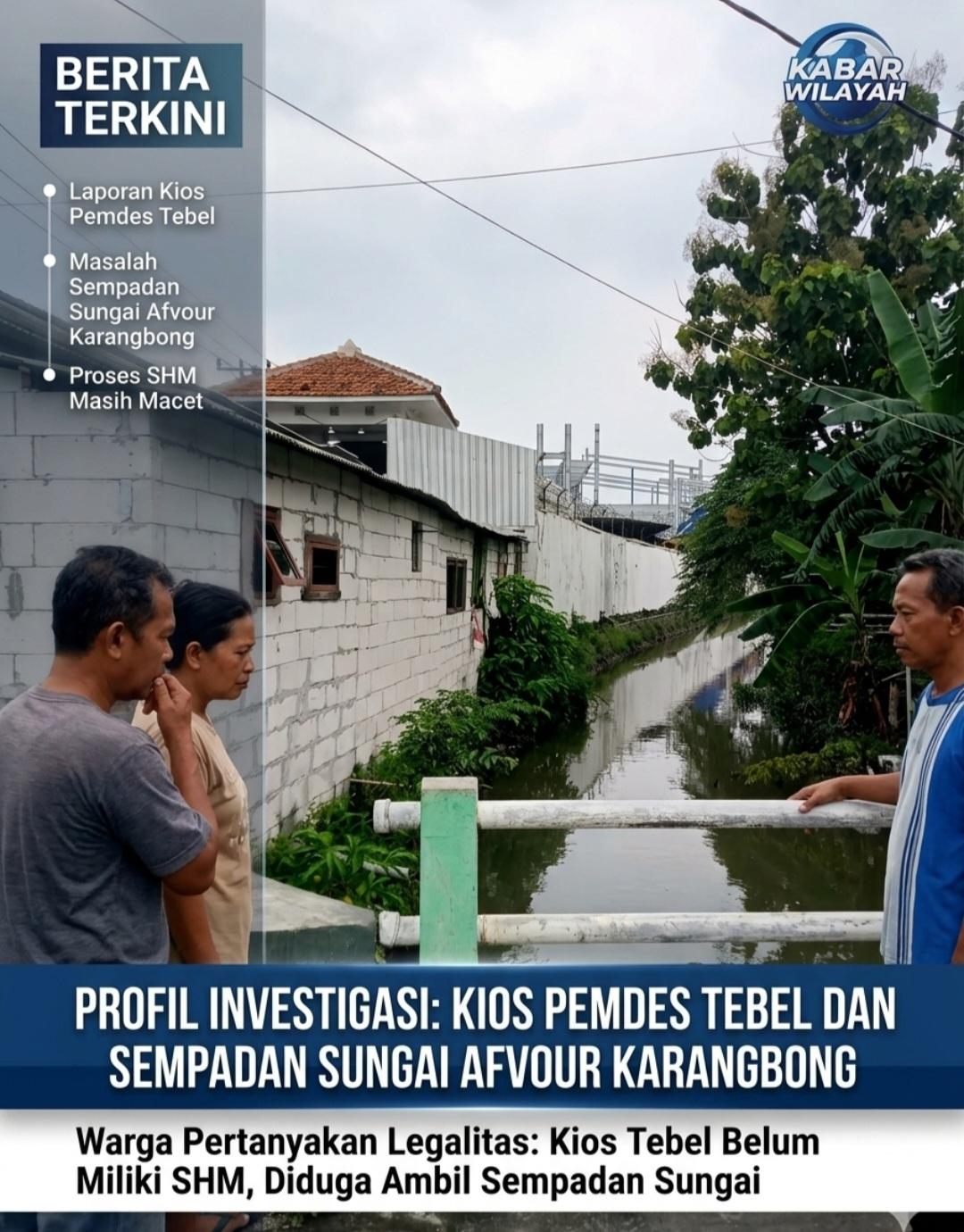 Sewa Kios Desa Tebel Diduga Masuk Kantong Pribadi Oknum Kades