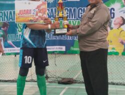 Perkuat Ukhuwah Lewat Olahraga, Semarakkan Milad Muhammadiyah: PCM Bubutan Raih Juara 2 Turnamen Futsal Cup