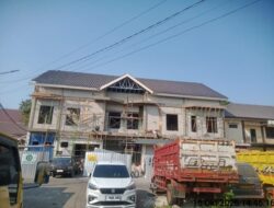 Wujud Sinergitas Pemkab dan Polres Bangkalan, Pembangunan Gedung Reskrim Capai 45 Persen